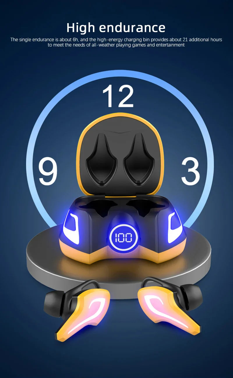 K8 TWS True Wireless Earphones | Low Latency Mini Stereo Headphones for Sport & Gaming