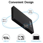 KESU Orignal USB 3.0 Portable 2.5" Hard Drive/SSD Case – Ultra Fast 100MB/s Speed