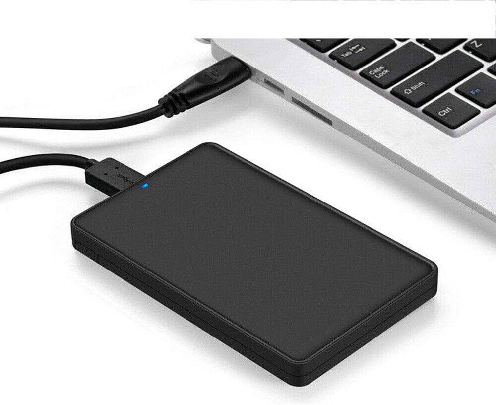 USB 2.0 Transparent Portable Case – Up to 40MB/s Speed