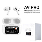 A9 Pro Touch Screen AirPods with Premium Sound – Wireless Bluetooth Earbuds