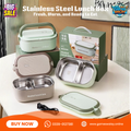 Stainless Steel Lunch Box – Durable, Leak-Proof Food-Grade Container for Office, School & Travel