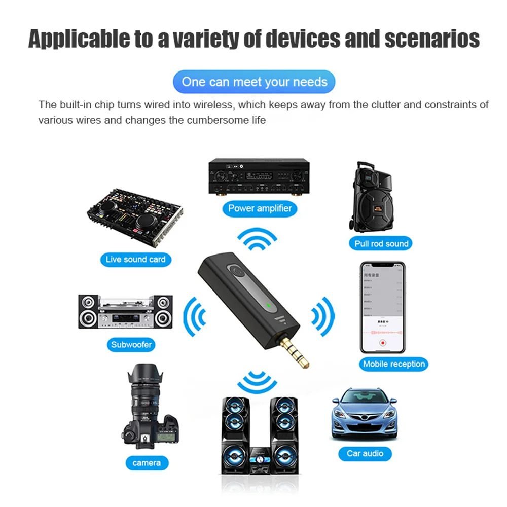 K35 High-Quality Wireless Dual Microphone for Mobile Phone & Camera