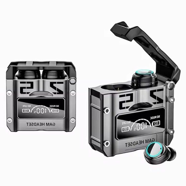 M25 TWS True Wireless Bluetooth 5.3 Earbuds with Clear Sound & Charging Case