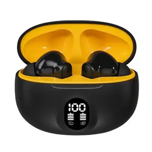 TWS 895B Stereo ENC Bluetooth Earbuds with Smart 3.1 Display & Clear Sound – Random Colour
